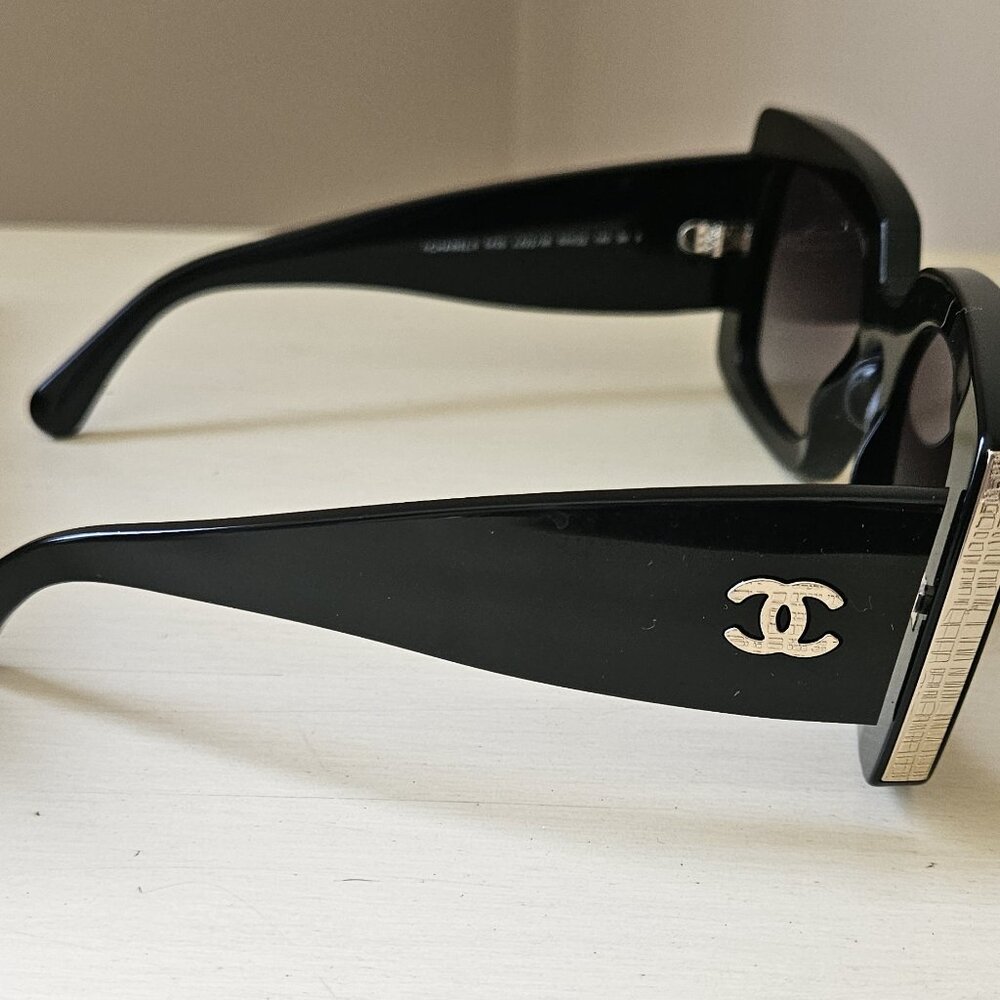 Chanel Rectangle Sunglasses - image 5